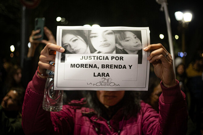 Po merginų nužudymo Argentinoje &ndash; protestai