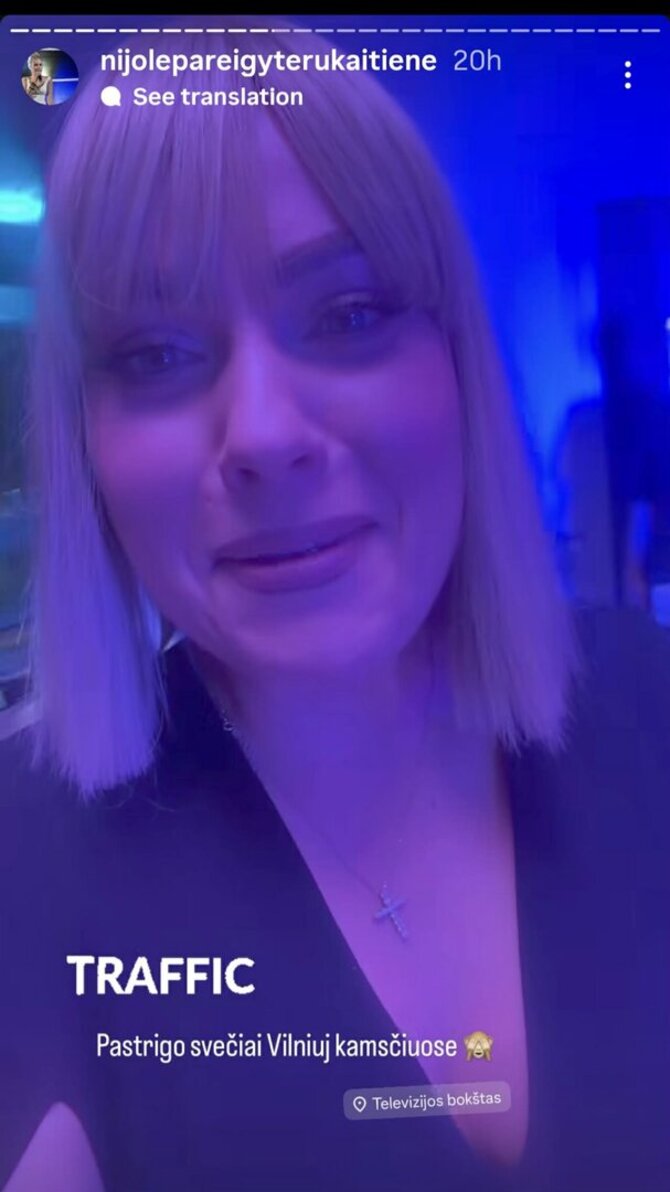„Instagram“ ekrano nuotr./Nijolė Pareigytė-Rukaitienė