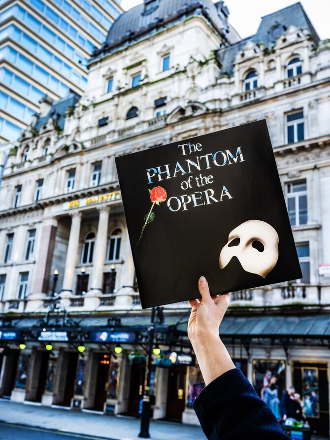 „M.P.3“ nuotr./„Operos fantomas“ vinilinė plokštelė
