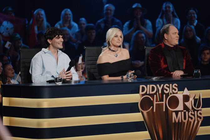 Ugniaus Bagdonavičiaus nuotr./Rokas Yan projekto „Didysis chorų mūšis“ komisijoje