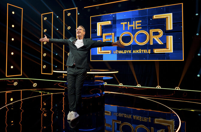 TV3 nuotr./Žaidimas „Užvaldyk aikštelę. The Floor“