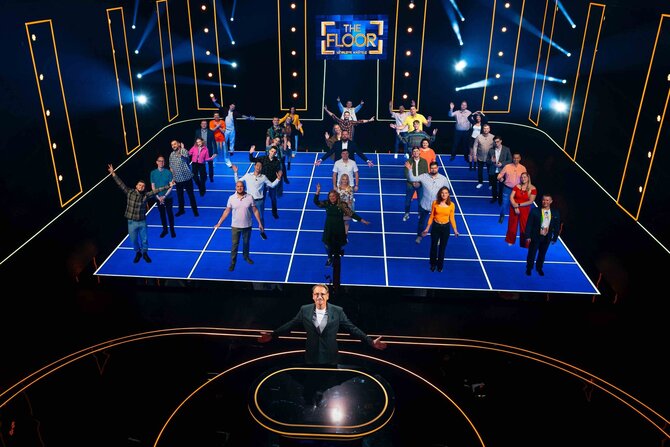 TV3 nuotr./Žaidimas „Užvaldyk aikštelę. The Floor“