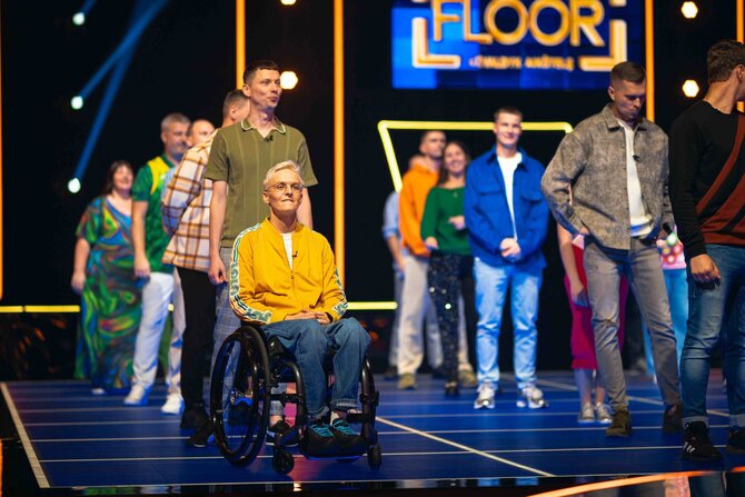 TV3 nuotr./Žaidimas „Užvaldyk aikštelę. The Floor“