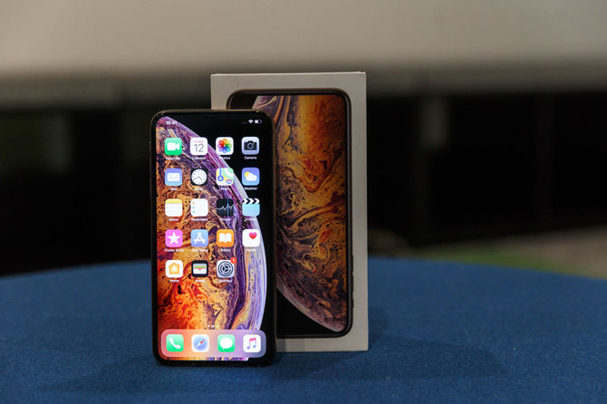 Josvydo Elinsko / 15min nuotr./„iPhone Xs Max“ 256GB 