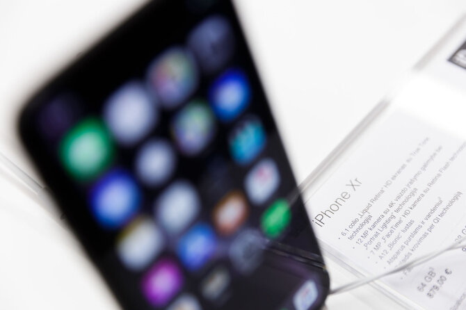 Josvydo Elinsko / 15min nuotr./Apple „iPhone Xr“