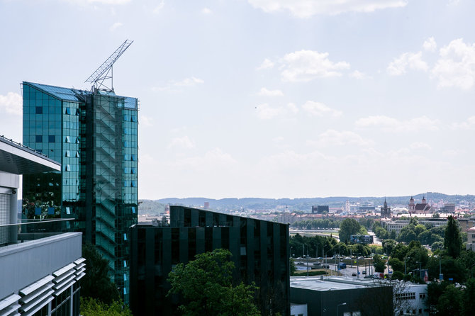 Josvydo Elinsko / 15min nuotr./Verslo centras sostinės Geležinio Vilko gatvėje