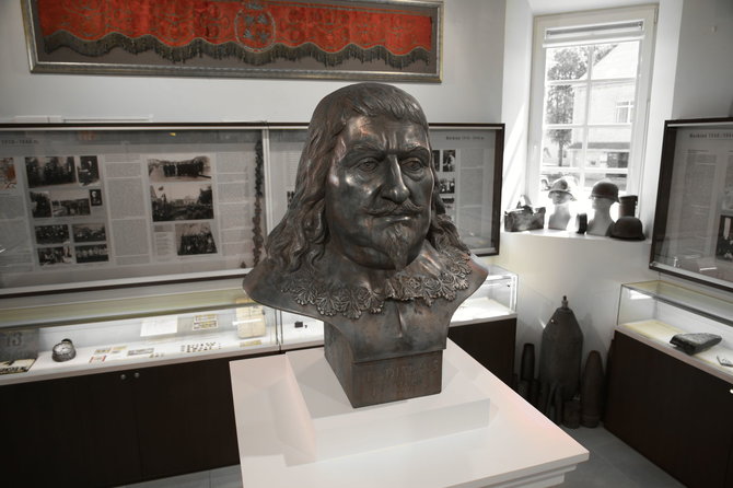  Vladislavo Vazos biustas. Merkinės muziejus