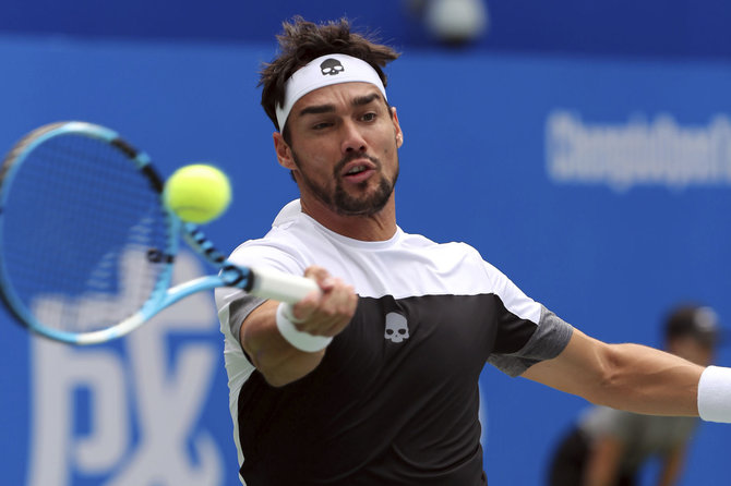 „Scanpix“/AP nuotr./Fabio Fognini