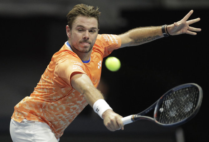 „Scanpix“/AP nuotr./Stanas Wawrinka