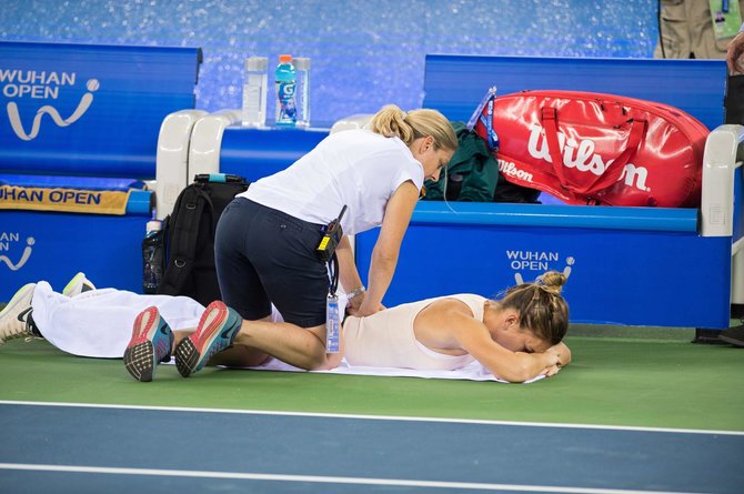 AFP/„Scanpix“ nuotr./Simona Halep