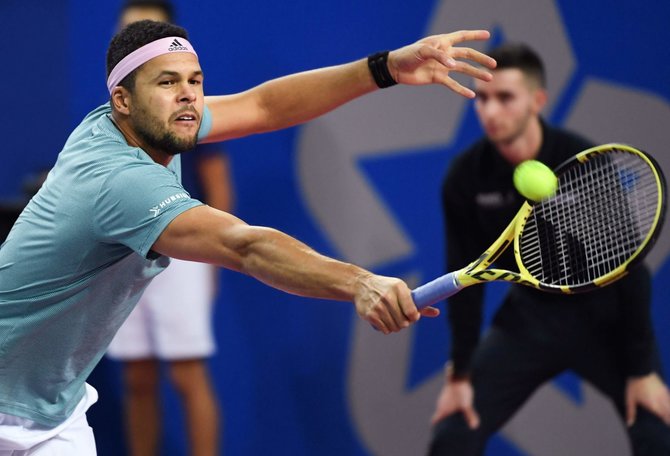 AFP/„Scanpix“ nuotr./Jo-Wilfriedas Tsonga