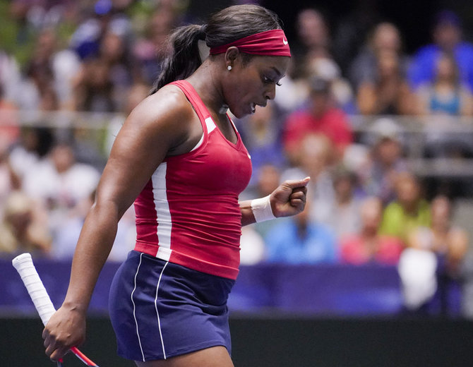 „Scanpix“/AP nuotr./Sloane Stephens