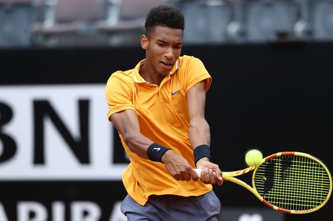 „Scanpix“/„SIPA“ nuotr./Felixas Auger-Aliassime