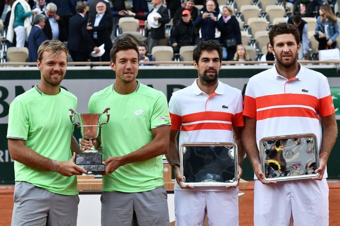 AFP/„Scanpix“ nuotr./„Roland Garros“ dvejetų turnyro finalininkų poros