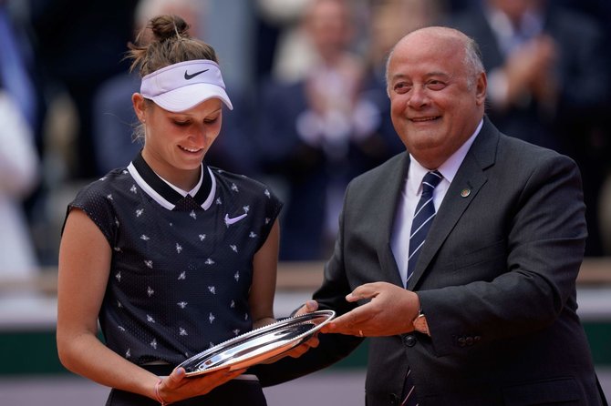 AFP/„Scanpix“ nuotr./Marketa Vondrousova 