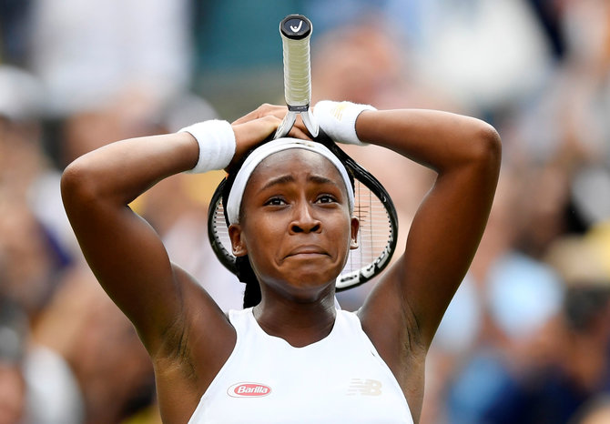 „Scanpix“ nuotr./Venus Williams - Cori Gauff