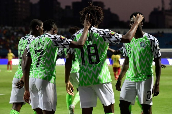 AFP/„Scanpix“ nuotr./Nigerijos futbolo rinktinė
