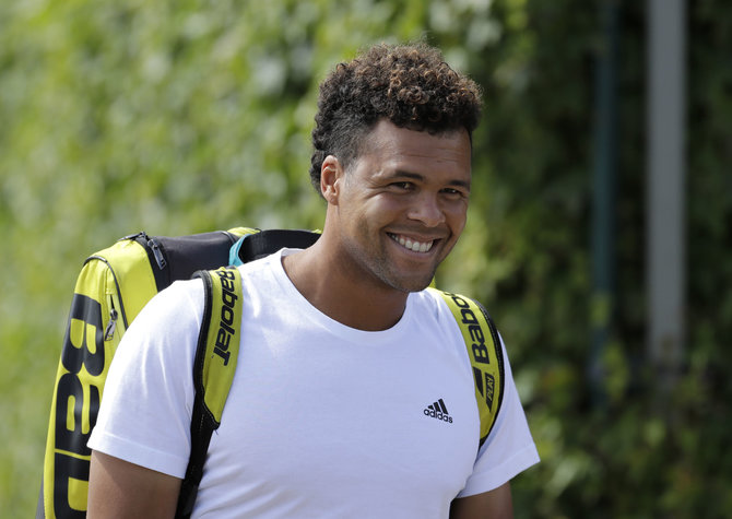 „Scanpix“/AP nuotr./Jo-Wilfriedas Tsonga 