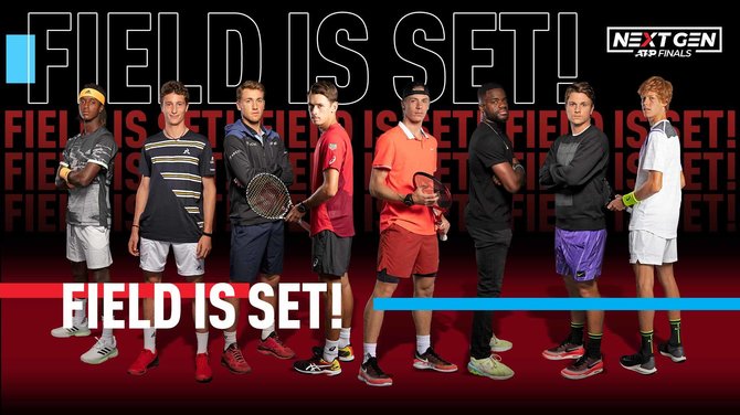 ATP nuotr./"Next Gen ATP Finals" turnyro dalyviai
