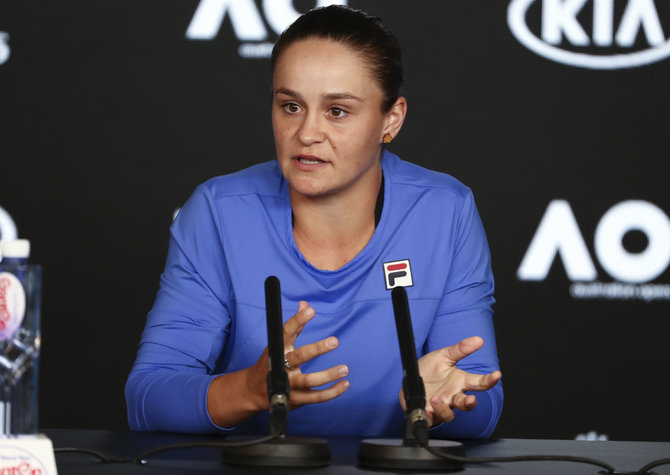 „Scanpix“/AP nuotr./Ashleigh Barty