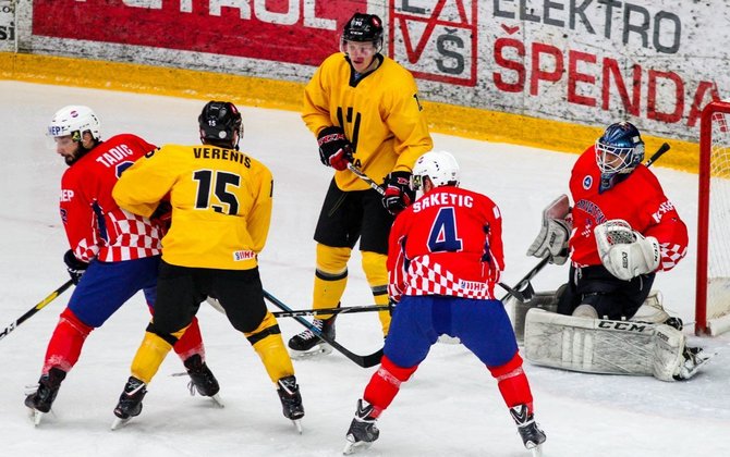 hockey.lt nuotr./Dvikovos akimirka