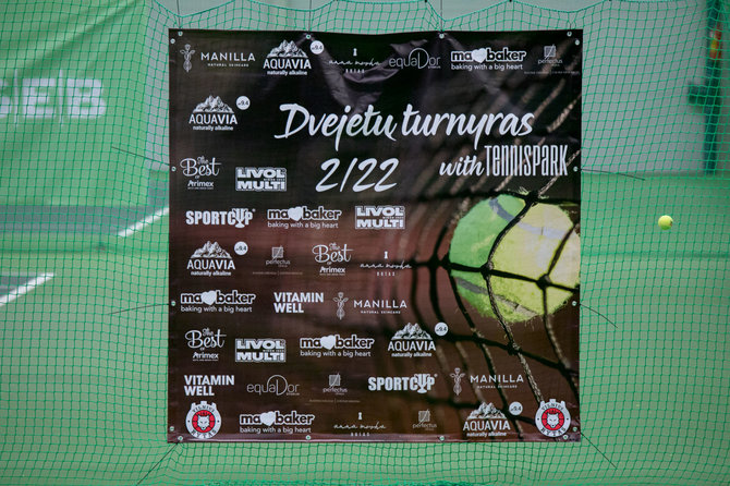 Organizatorių nuotr./TennisPark dvejetų turnyras