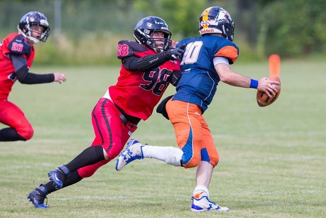 Sauliaus Čirbos nuotr./Vilniaus „Iron Wolves“ ir Varšuvos „Eagles“