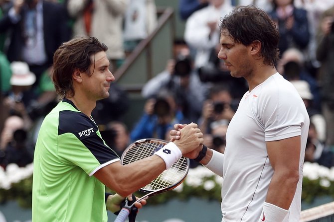 „Twitter“ nuotr./Davidas Ferreras ir Rafaelis Nadalis