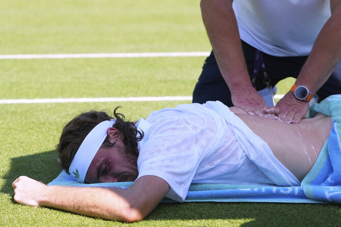 „Scanpix“ nuotr./Stefanos Tsitsipas