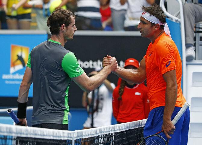 „Scanpix“ nuotr./Andy Murray ir Marinko Matosevičius