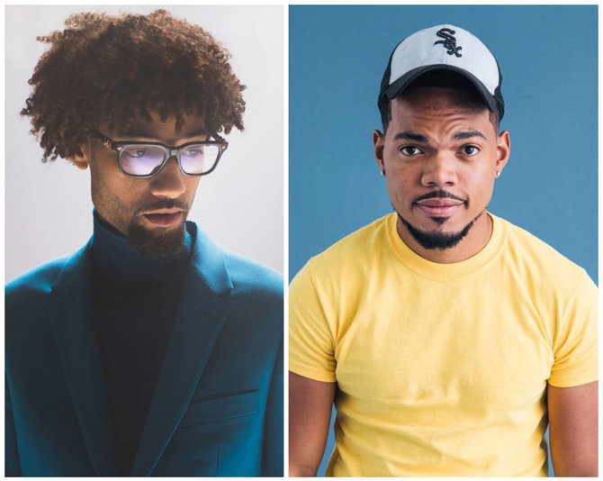 „Warner Music UK“ nuotr./PnB Rock ir Chance the Rapper 