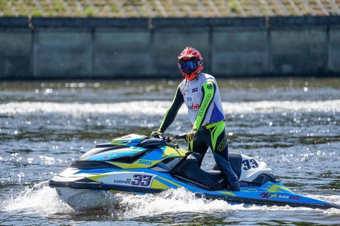 Vandens motociklų varžybos Zarasuose