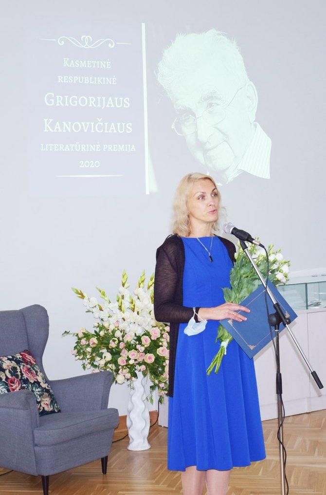 Jonavos viešojosios bibliotekos nuotr./Kasmetinė respublikinė Grigorijaus Kanovičiaus literatūrinė premija 2020