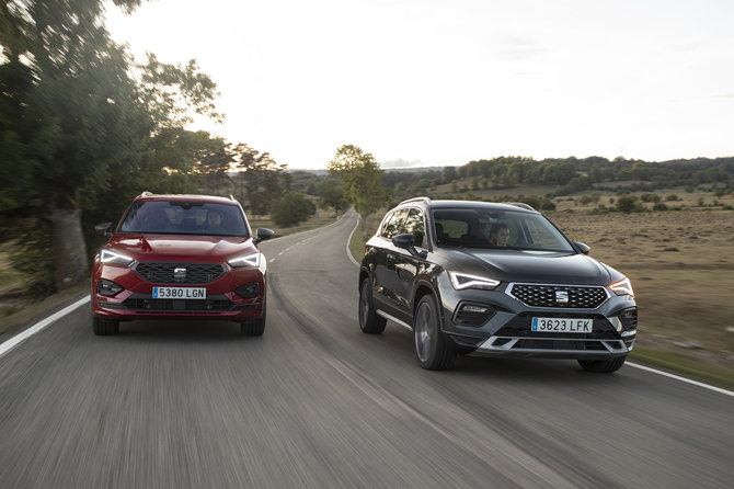 Įmonės „Autojuta“ nuotr./SEAT Ateca 2020 pasiekė Lietuvą