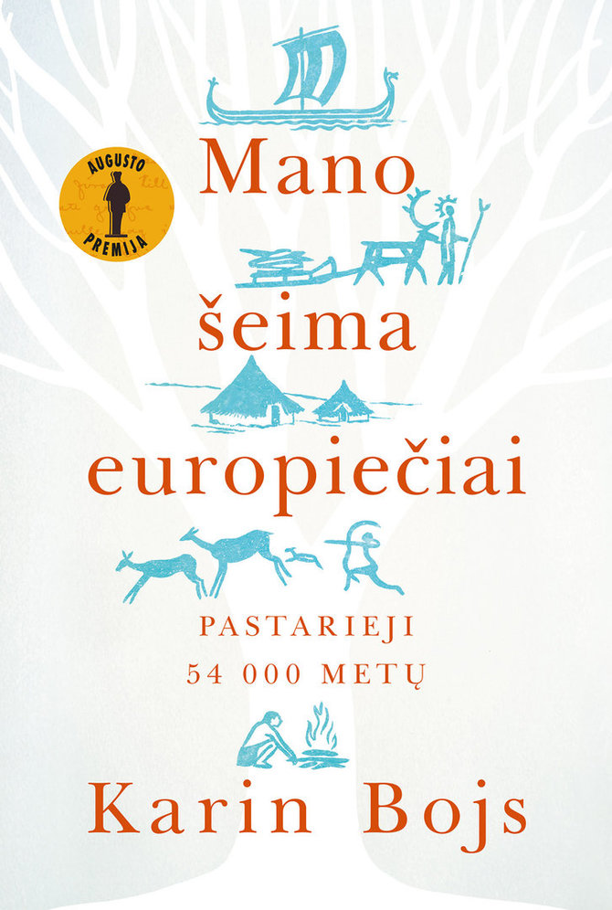 Knygos viršelis/Karin Bojs „Mano šeima europiečiai“ 