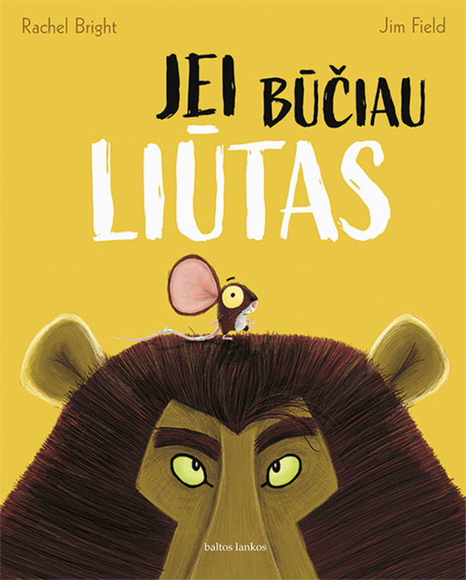 Knygos viršelis/„Jei būčiau liūtas“