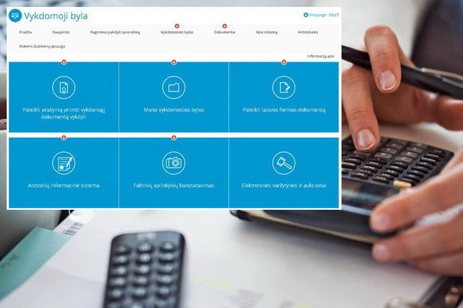 Lietuvos antstolių rūmų nuotr./Atnaujinama sistema: „Vienas skolininkas – vienas anstolis“
