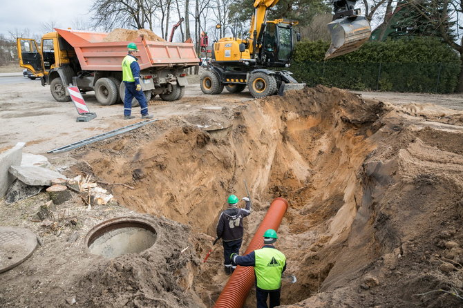 Sauliaus Žiūros nuotr./Gatvės rekonstrukcija