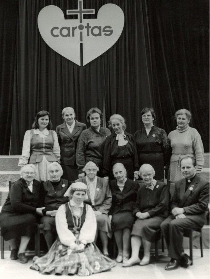 Caritas nuotr./Caritas 1989 m.