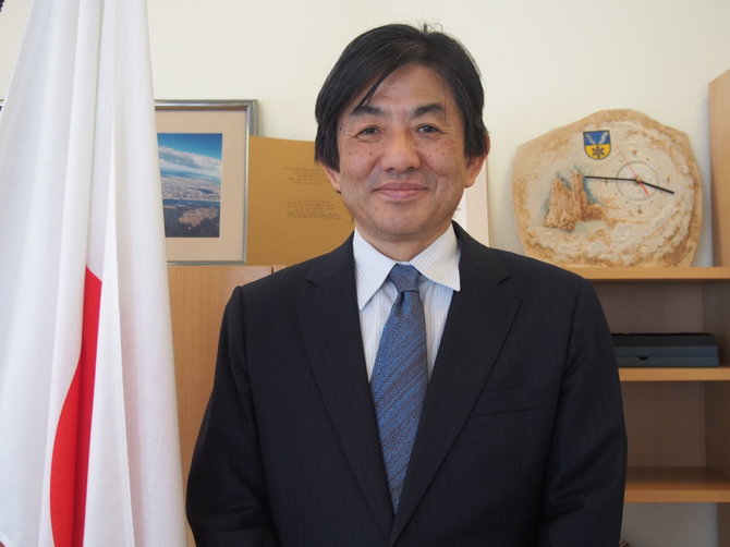 Organizatorių nuotr./Shiro Yamasaki, Japonijos ambasadorius Lietuvoje