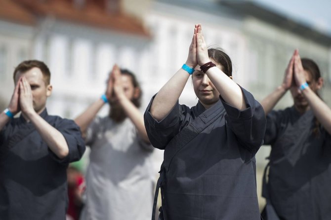 Organizatorių nuotr./Taiči dienos minėjimas Vilniuje