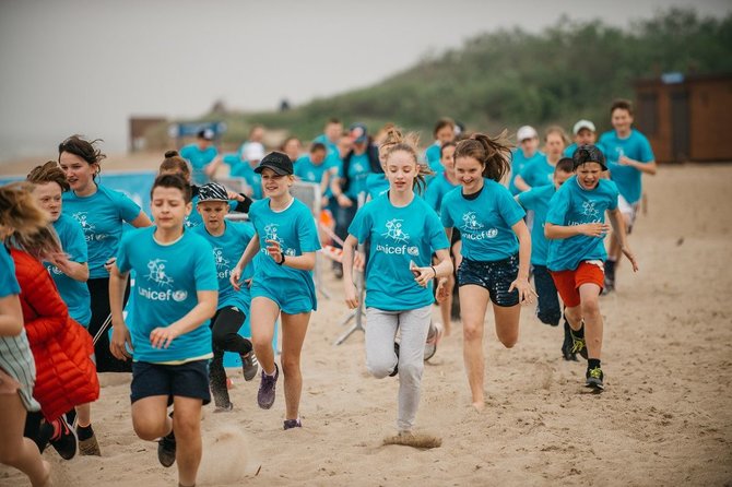 Organizatorių nuotr./Klaipėdoje ir Kaune vyks UNICEF vaikų bėgimas