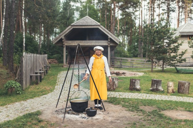 Organizatorių nuotr./„Eik lėtai“ žuvienė