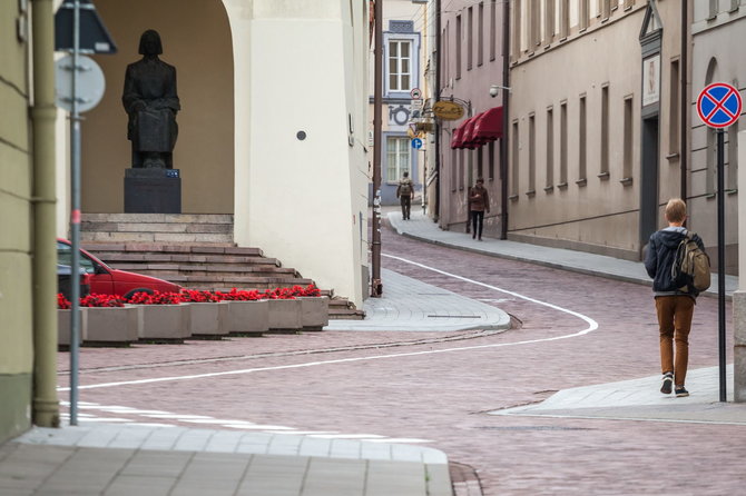 Sauliaus Žiūros nuotr./Vilniuje bus ribojamas eismas