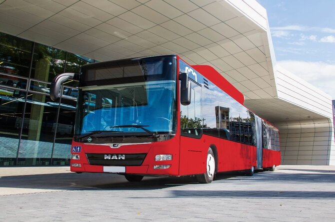 Vilniaus m. savivaldybės nuotr./MAN naujas autobusas