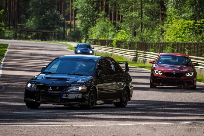 Organizatorių nuotr./Baltijos šalių „Time attack“ serijos lenktynės savaitgalį į Rygą surinks greičiausius automobilius