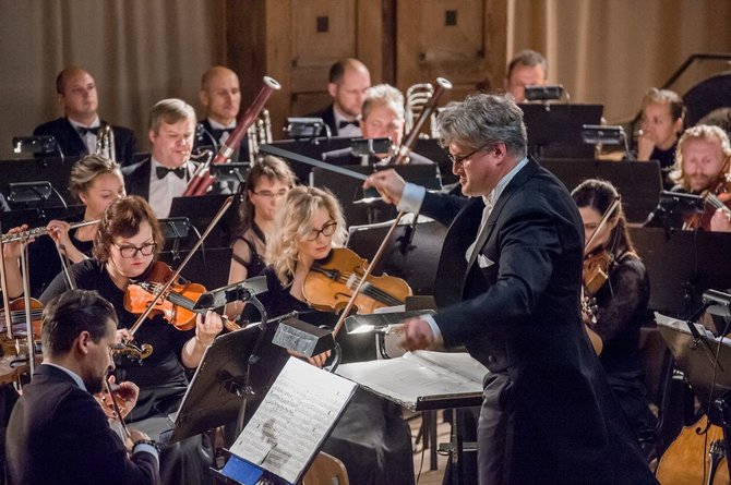 Olesios Kasabovos nuotr./Dirigentas Tomas Ambrozaitis: Orkestras – mūsų teatro pamatas