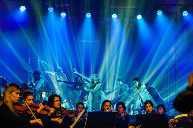 Svetlanos Baturos nuotr./Tarptautinio šokio festivalio „Aura’29“ vertikalės ir horizontalės