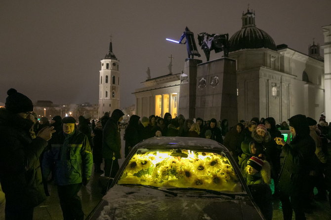 Sauliaus Žiūros nuotr./Vilniaus šviesų festivalis