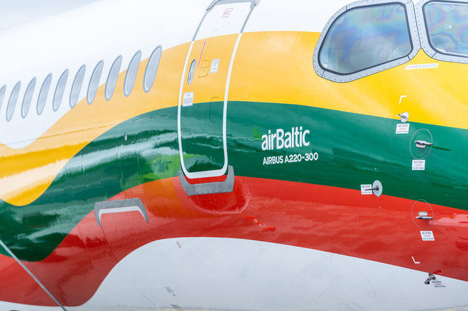 „airBaltic“ nuotr./„airBaltic“ lėktuvas